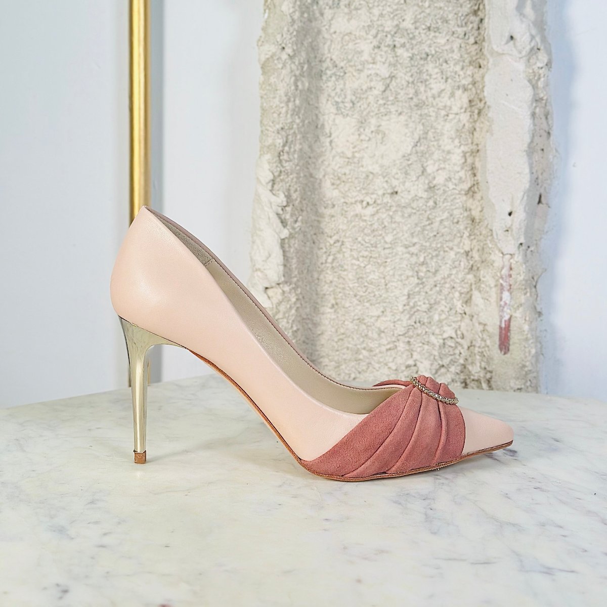 T. 37 - PROMESSA NUDE PUMP (8,5cm)