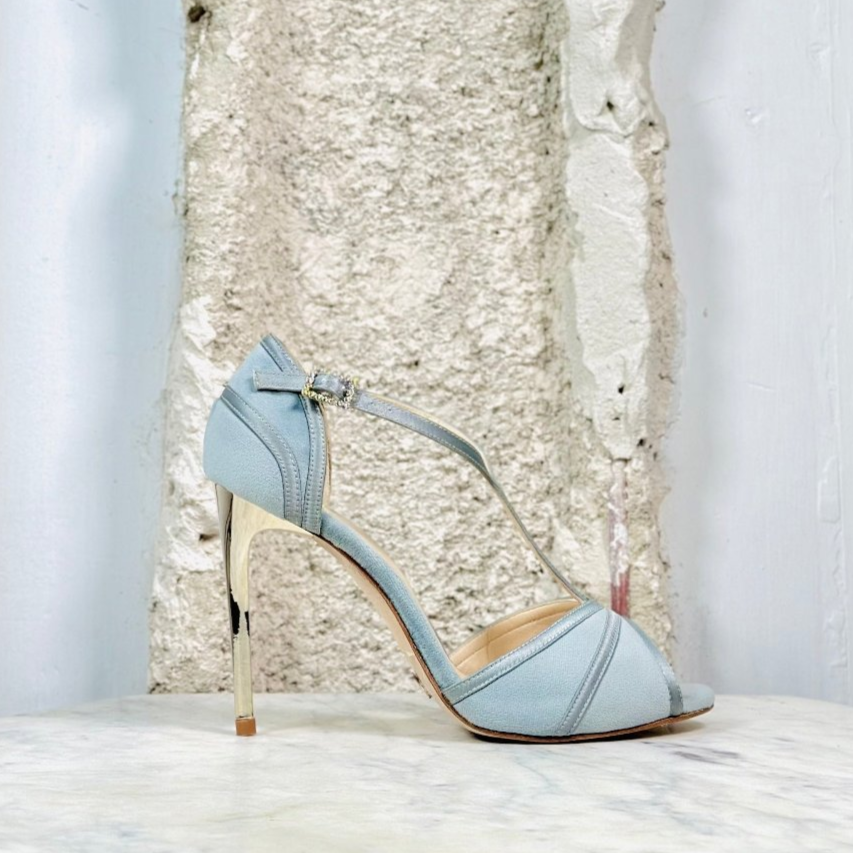 BABY BLUE SANDAL (9cm)