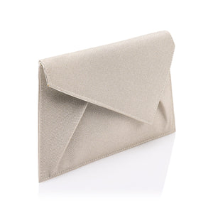 Shoulder bag with tweed fabric in pastel tones