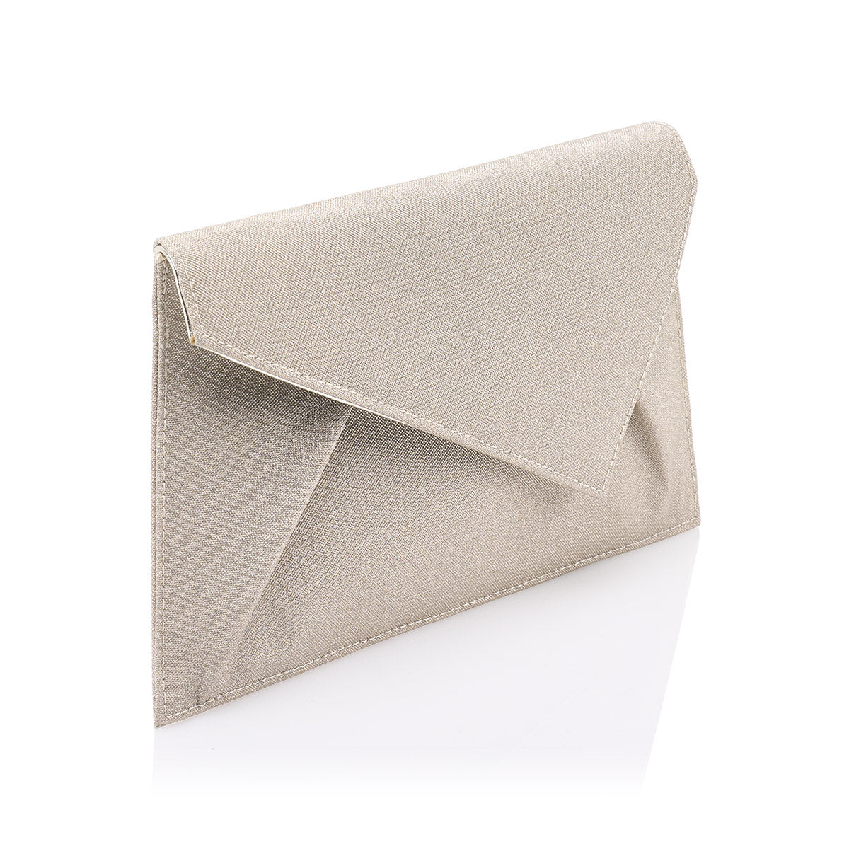 Shoulder bag with tweed fabric in pastel tones