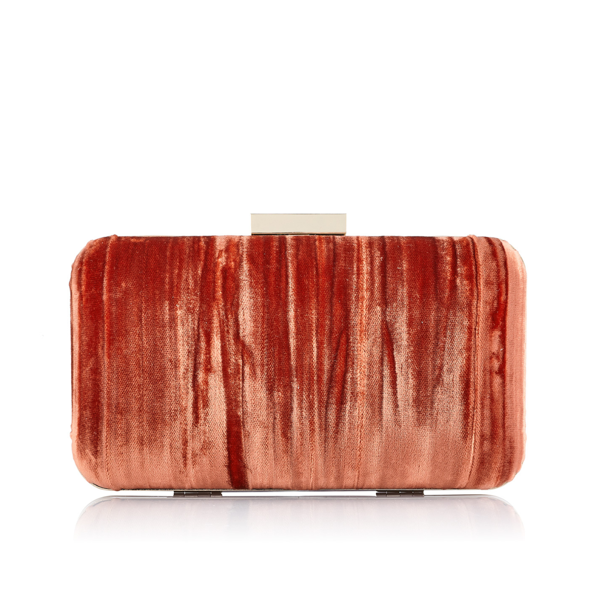 CLUTCH TERCIOPELO CALDERA RAYADO - Just-ENE