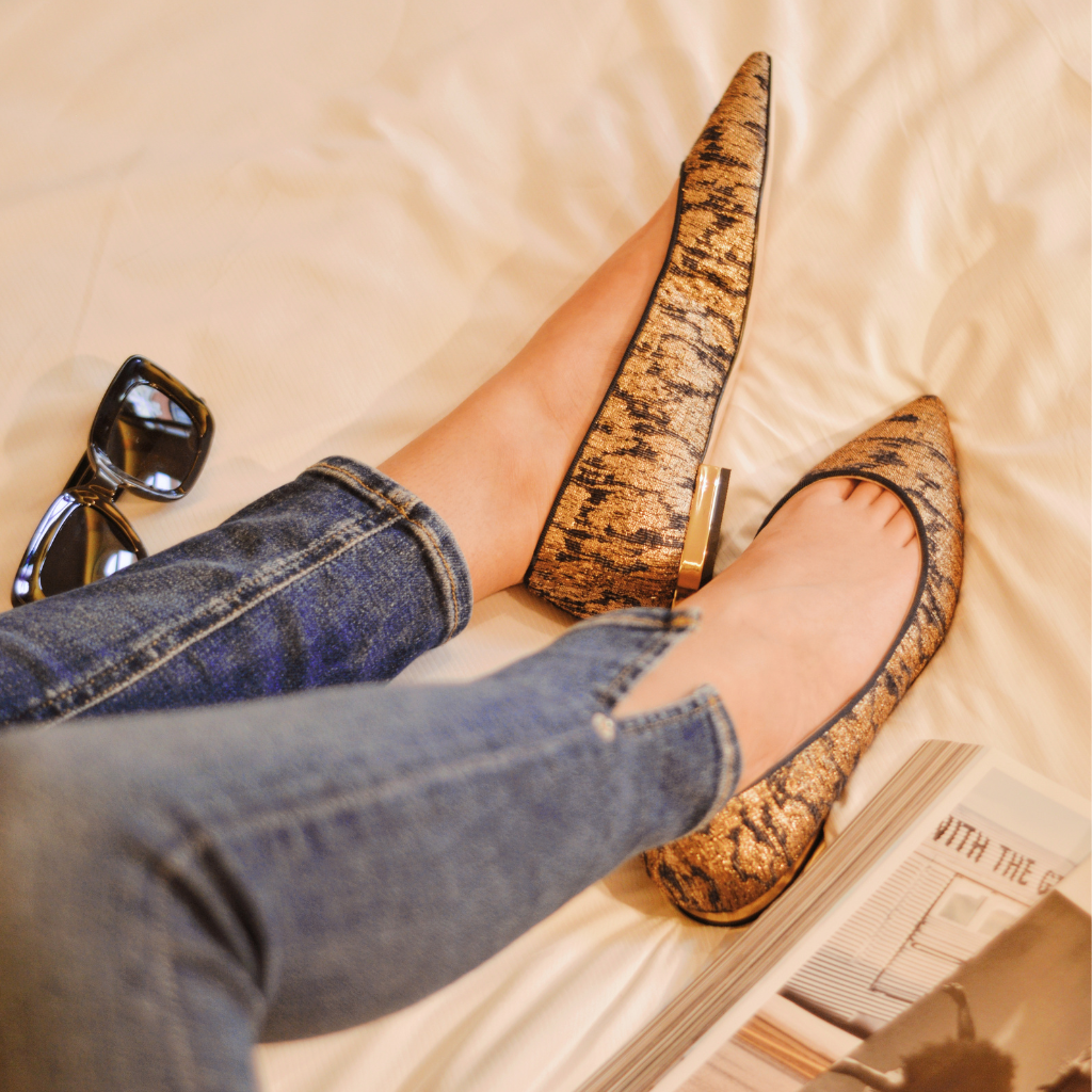 Indigo flats sale shoes