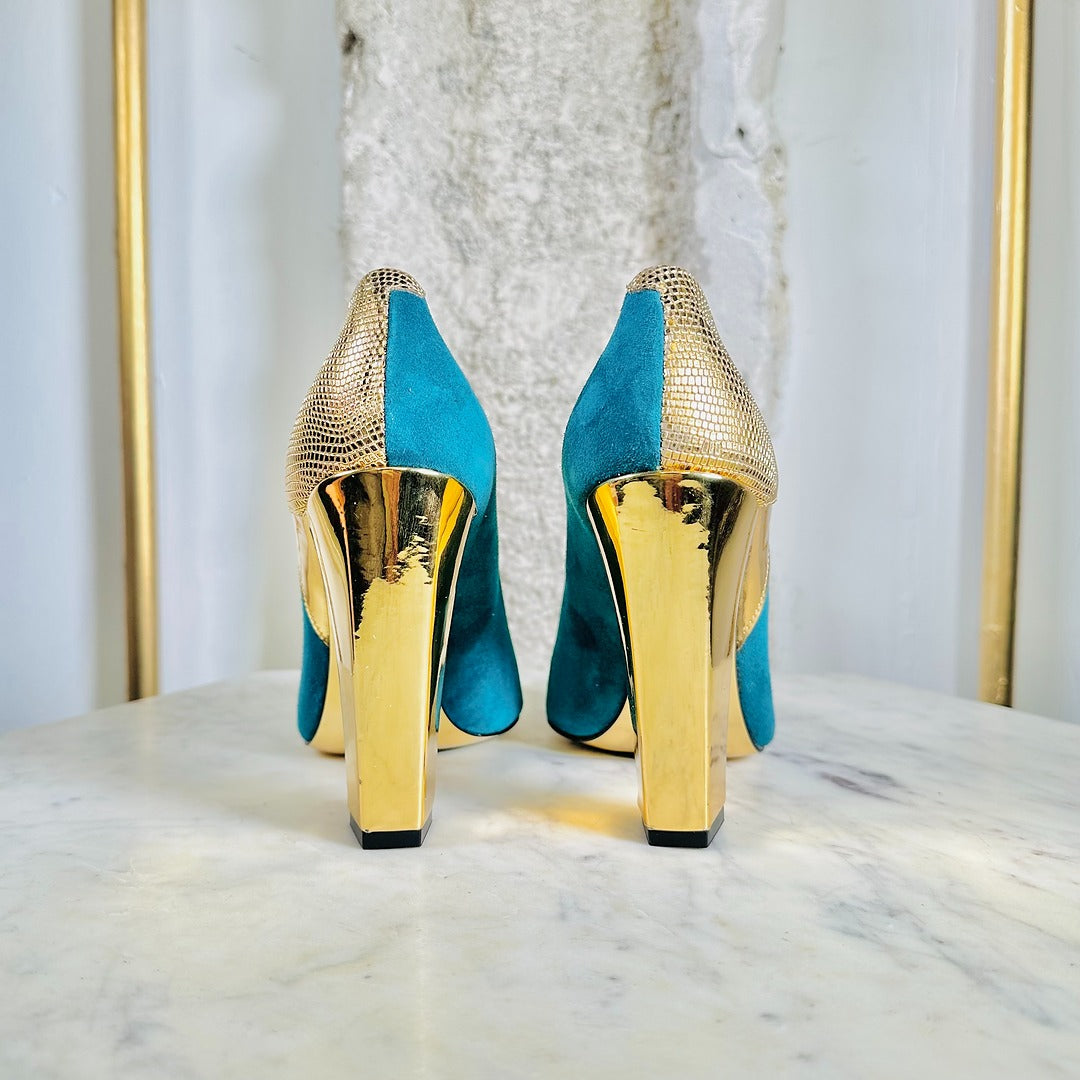 MAR BLUE AND GOLD (10cm)