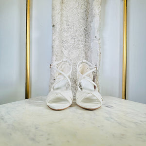 FIORE LINEN SANDAL (8,5cm)