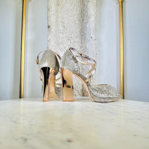 TAUPE BLUME SANDAL (10cm)