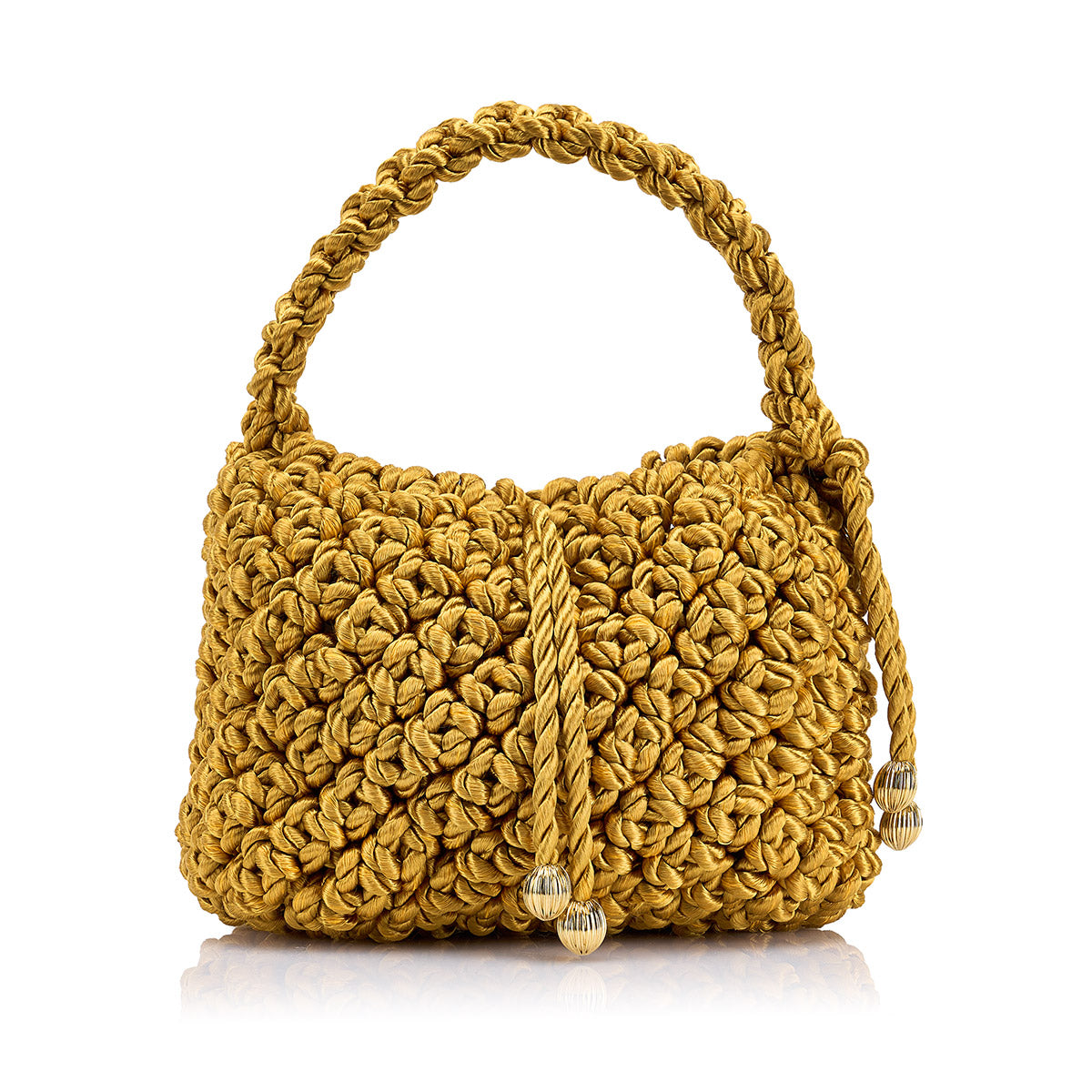 BOLSO KNOTTE MUSTARD