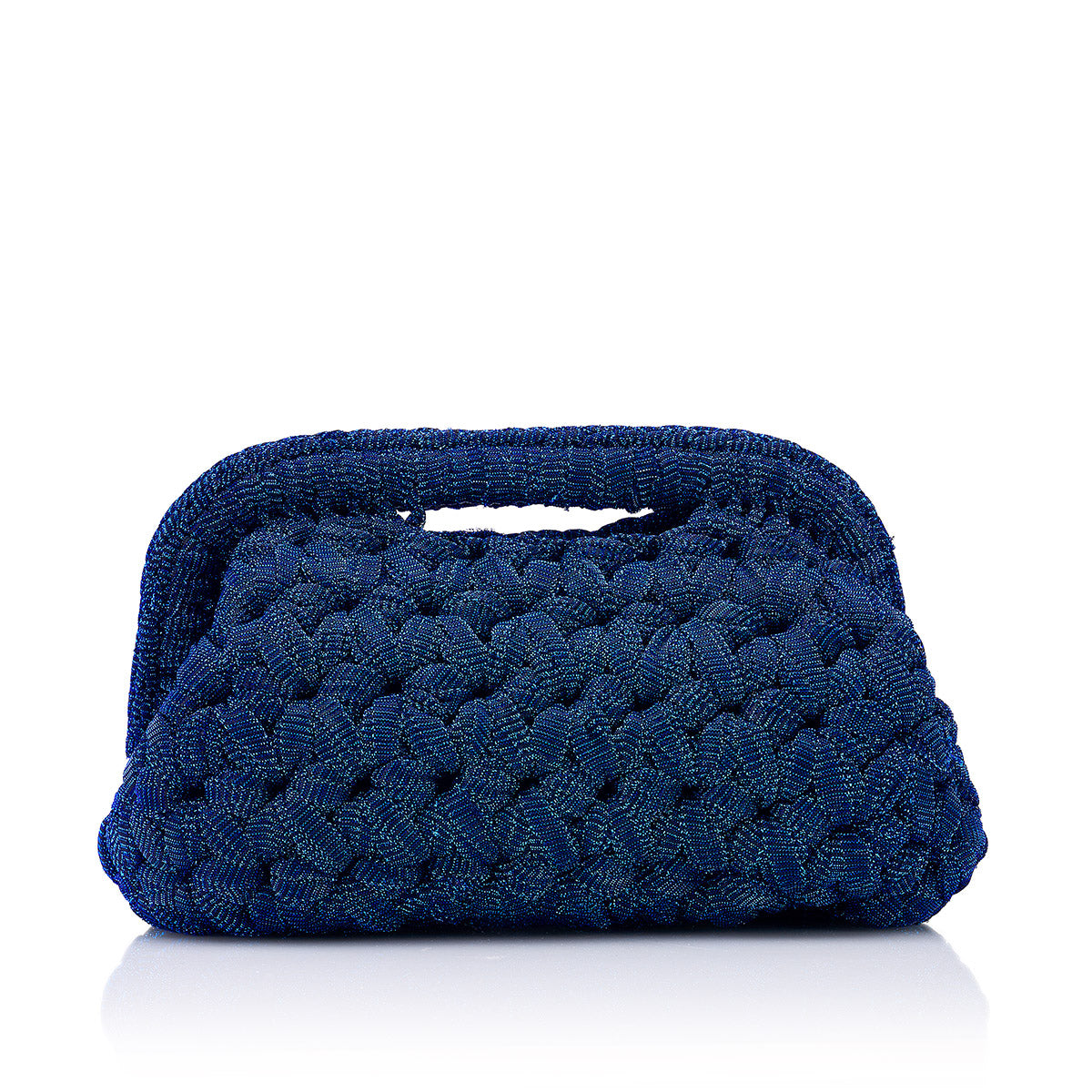 BOLSO CROCHET NAVY BLUE