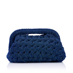 BOLSO CROCHET NAVY BLUE