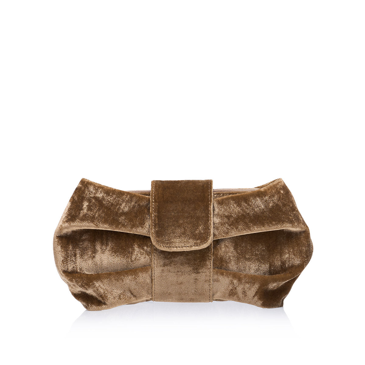 BOLSO BOW GOLD