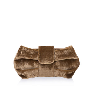 BOLSO BOW GOLD