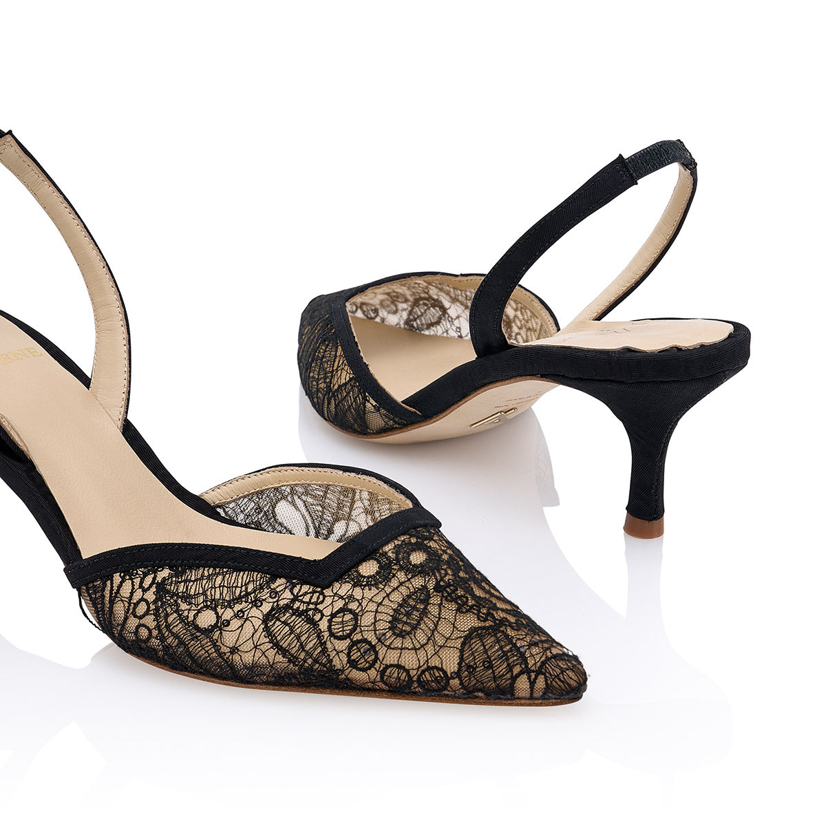 LACE KITTY BLACK (4,5CM)