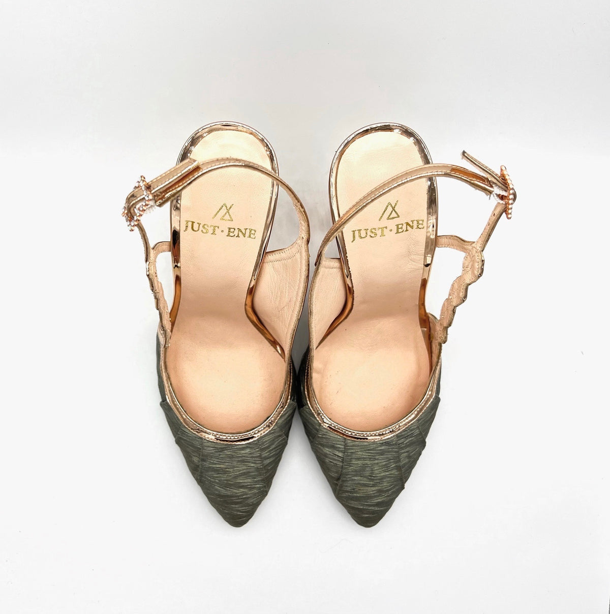 METALLIC SEAT SHOES SIZE 37