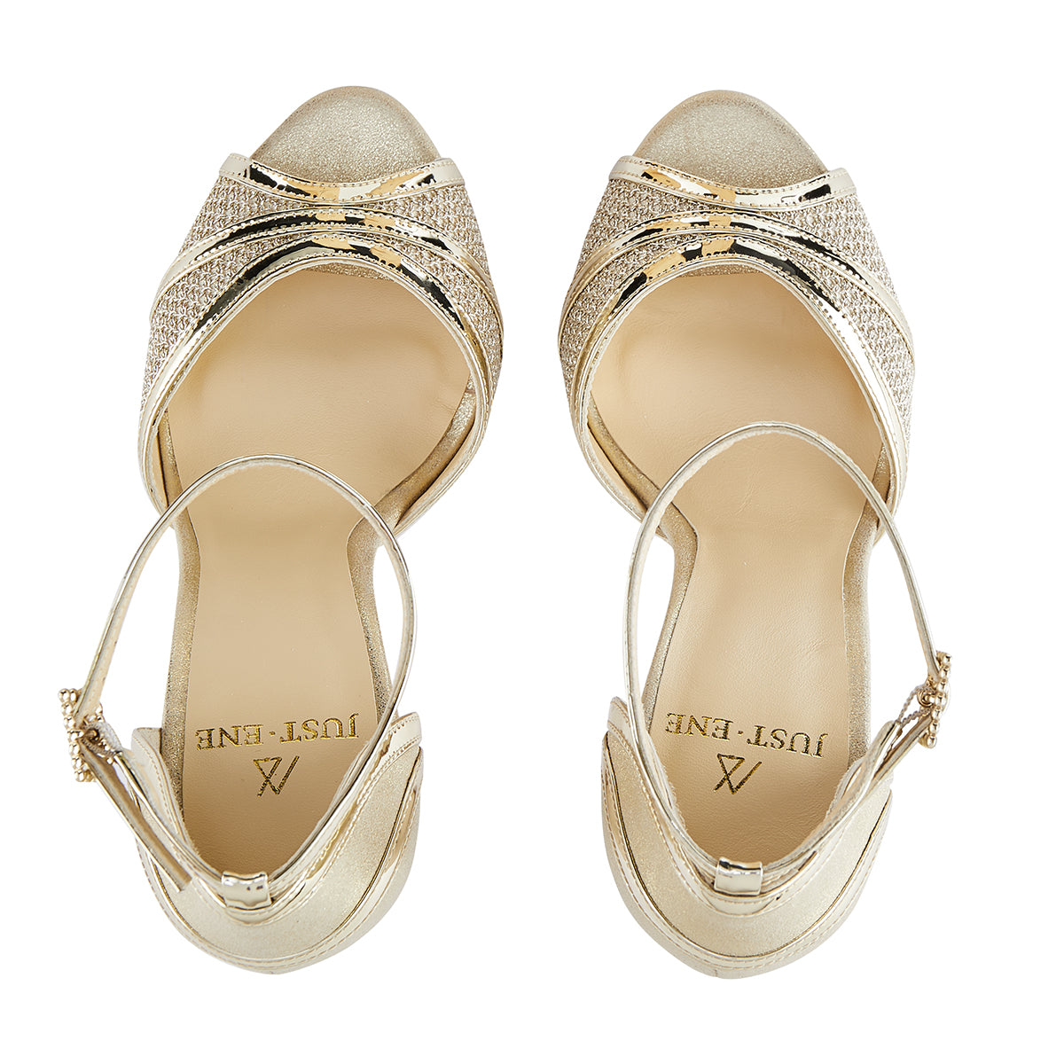 ALLEGRA GOLD (10 CM CON PLATAFORMA)