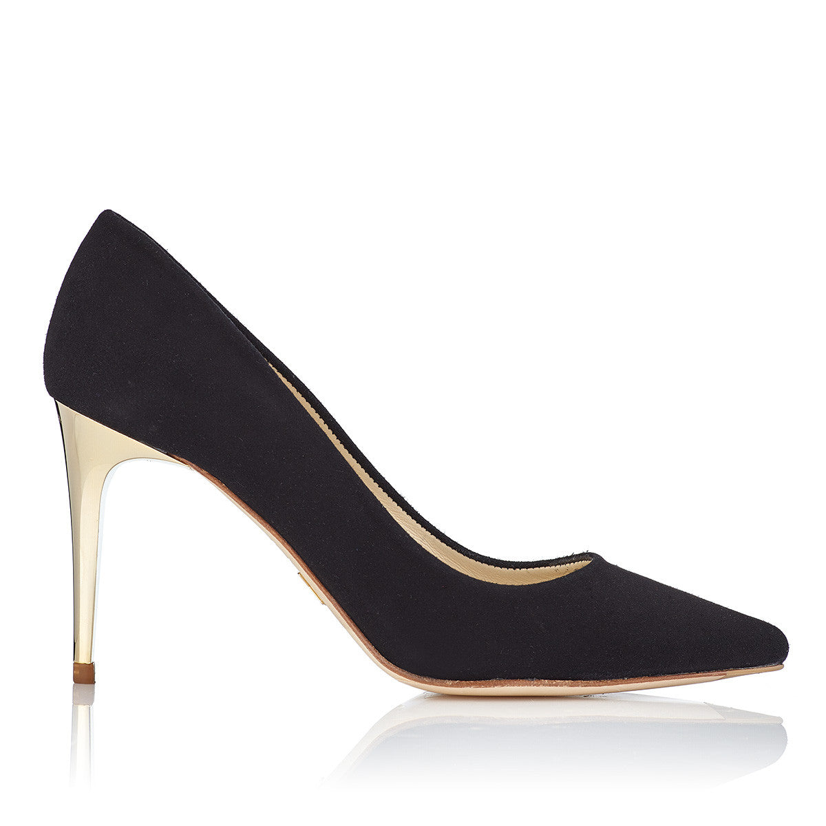 SUSANA NOIR AND GOLD(8,5 CM) - Just-ENE