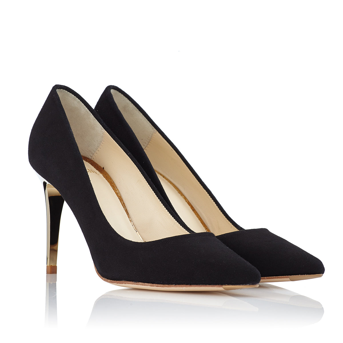 SUSANA NOIR AND GOLD(8,5 CM) - Just-ENE