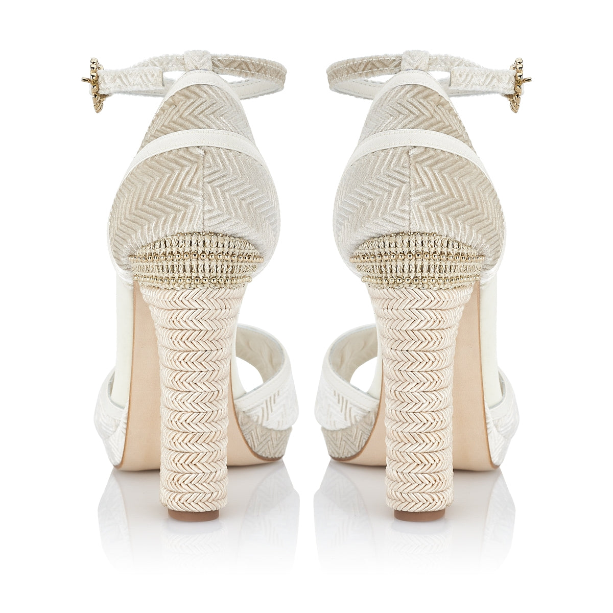 SPIGA WHITE (10 CM WITH PLATFORM)